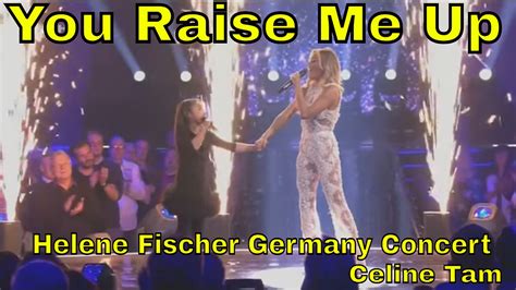 you raise me up celine|helene fischer raise me up.